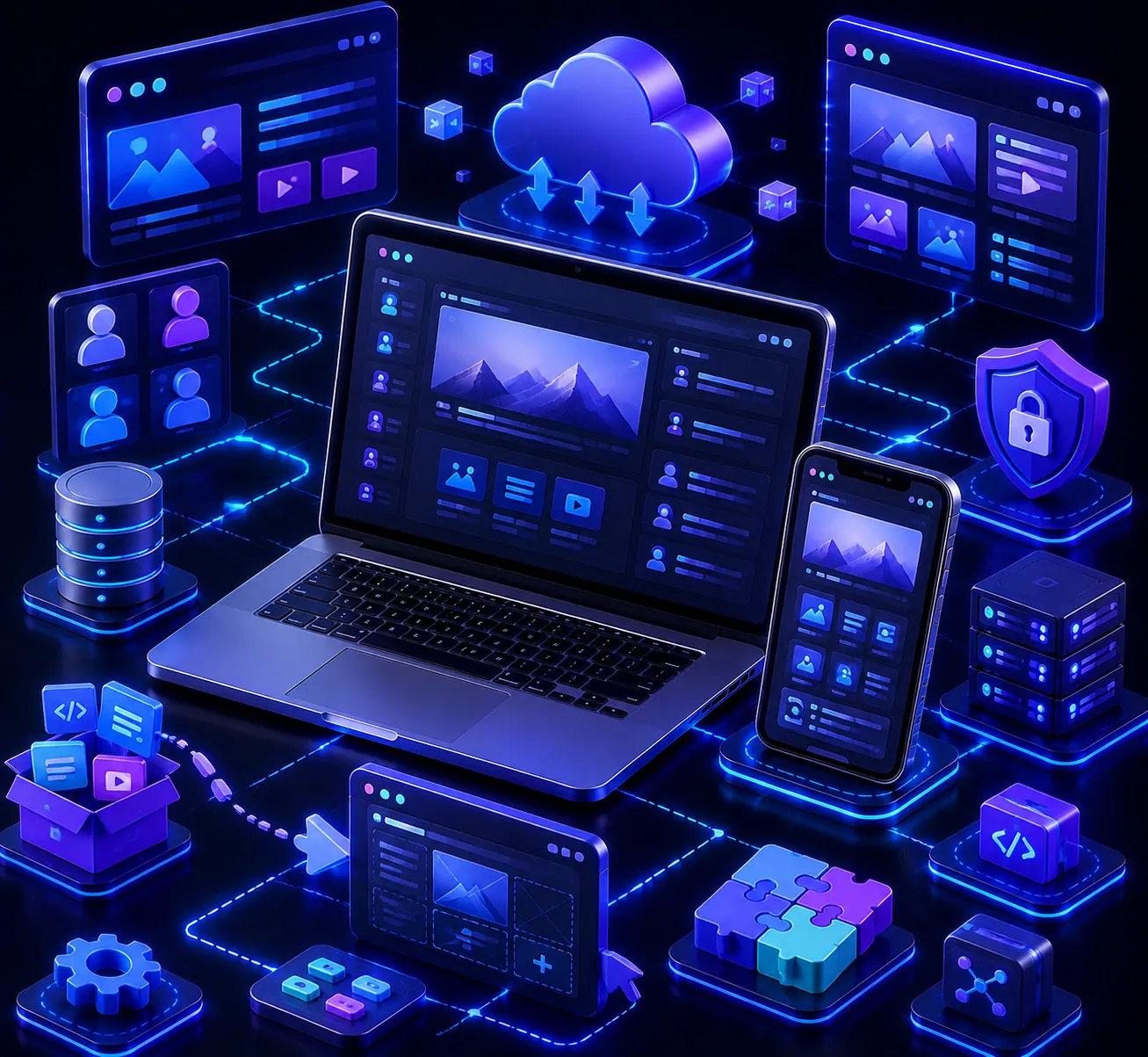 CMS Web Development by Pixel Perfekt Solutions