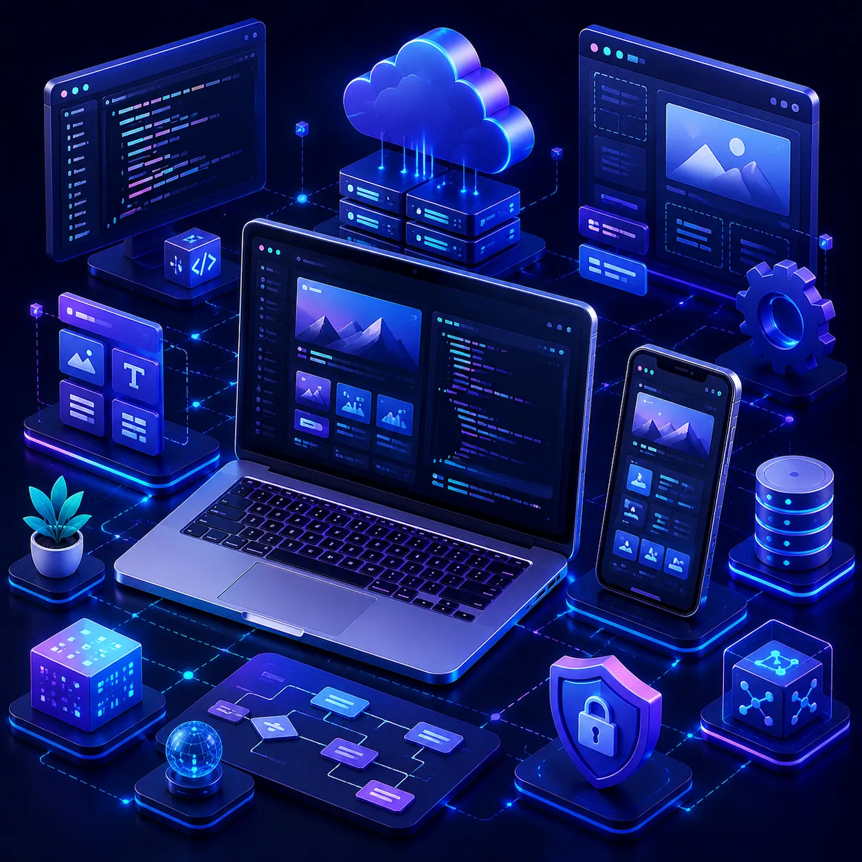 Custom Website Development by Pixel Perfekt Solutions