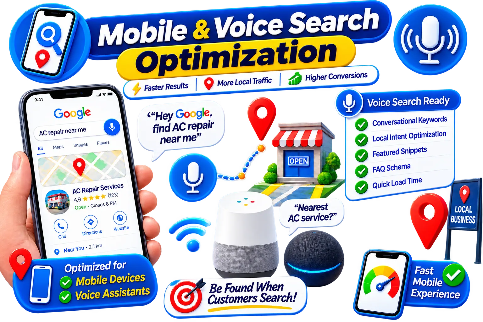 Mobile & Voice Search Optimization
